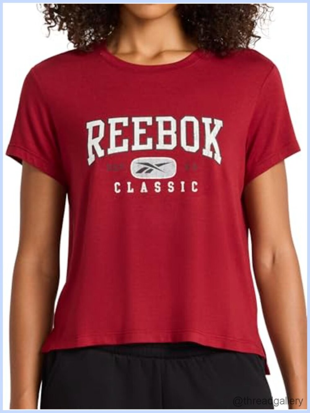 Cropped Athletic T-Shirt Lightweight Stretch Crew Neck Short Sleeve